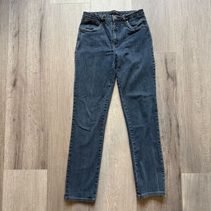 Edit by Jeanne Beker Blue Denim Women's Straight Leg Jeans Size 6 Jeans Casual